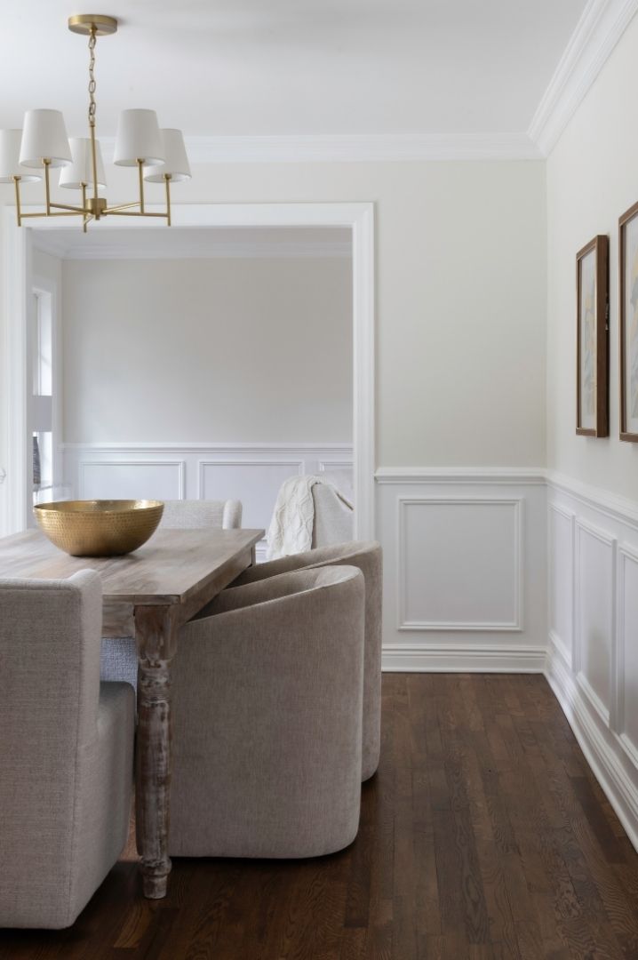 Custom Home Dining Room in Alexandria