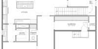 Main level floor plan, 1794 sq ft, 2715 S Hayes St Arlington VA